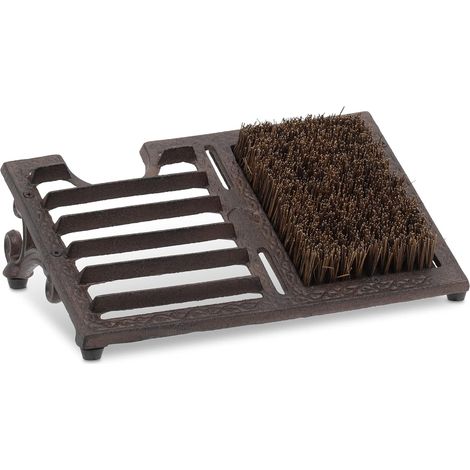 Grosse Brosse, Lave-Chaussures, Style Ancien, extérieur, Marron