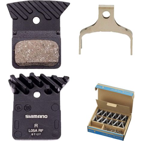 Pastiglie freno a disco in resina Shimano L05A-RF Radiator GRX BR-RX810 (1/5)