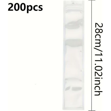 200 Einweg-Eisbeutel, selbstverschließende, transparente Eisformen aus lebensmittelechtem PVC für Küche und Gastronomie, DIY-Sommer-Eisbeutel. (1/5)