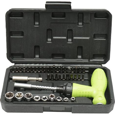 Set di cacciaviti con punte e bussole da 5-13 mm 41 pezzi Breckner Germany (1/4)