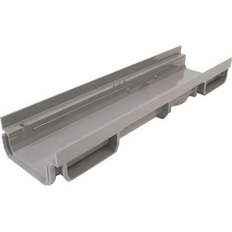 Nicoll – Caniveau bas 0,5m PVC A15/B125 – Largeur 130mm – Évacuation E.P. – Conforme norme EN1433 – Pour chantiers humides (1/2)
