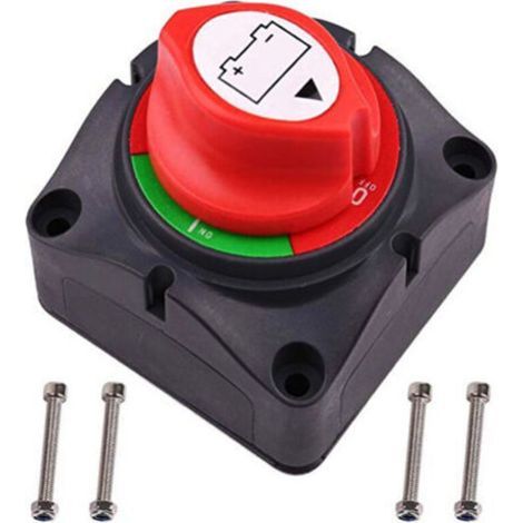 Interrupteur d'isolement de batterie 12V 600A Qualité Supérieure pour Camping-cars et Yachts Double Étage Sécurité Fiable- (1/5)