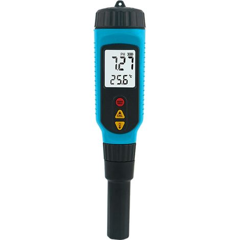 PH818M PH-mètre pour la transformation des aliments 2 en 1 testeur de PH alimentaire Solution mètre de température rétroéclairage LCD sonde de mesure numérique du PH pour confiture de fruits pâte pain (1/5)