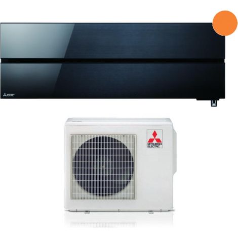 mitsubishi electric aire acondicionado inverter kirigamine style series 9000 btu msz-ln25vgb onyx negro r-32 wi-fi integrado clase a++ negro