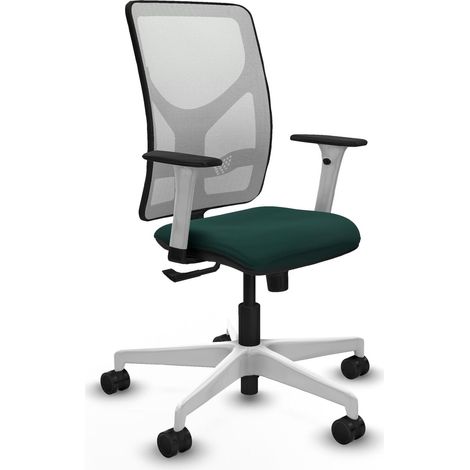 Silla de oficina piqueras y crespo Motilla blanco cómoda espuma (1/2)