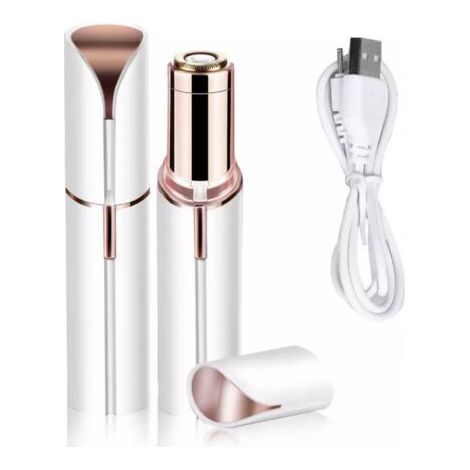 Appareil d'épilation, tondeuse à sourcils/tondeuse visage/tondeuse nez/tondeuse maillot, blanc - AquaForge (1/3)