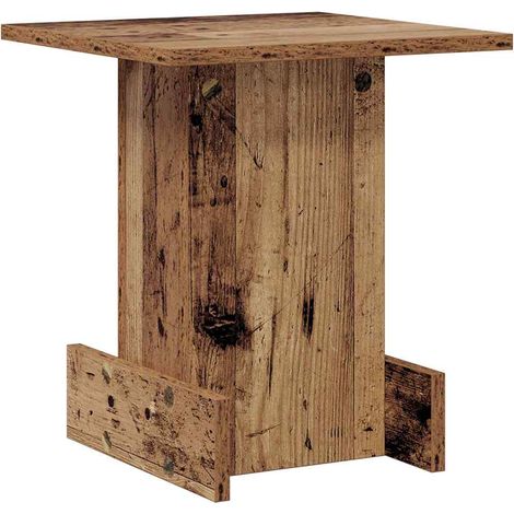 Maison Exclusive - Mesa Auxiliar Madera vieja 35,5 x 35 x 40 cm