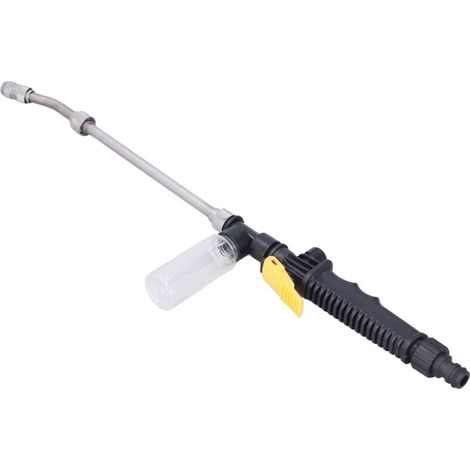 UlisemJet Washer, ugello a getto durevole, spruzzatore d'acqua multiuso, spruzzatore d'acqua in schiuma regolabile rimovibile ad alta pressione, super impatto, per irrigazione da giardino, lavaggio au (1/4)