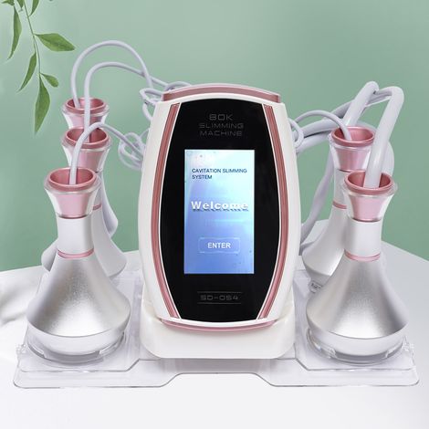 YISSALE-5-in-1-Schlankheitsgerät, 80K-Kavitationsgerät, multipolares Ultraschall-Kavitationsgerät, Schönheitsgerät, Fettverbrenner, Gewichtsreduktion (1/5)