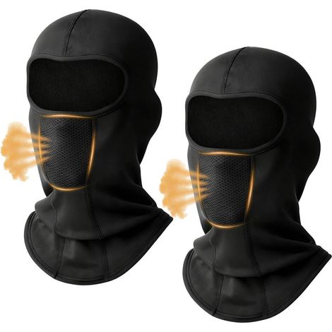 Masque intégral thermique respirant pour moto, ski, vélo, homme et femme (1/5)