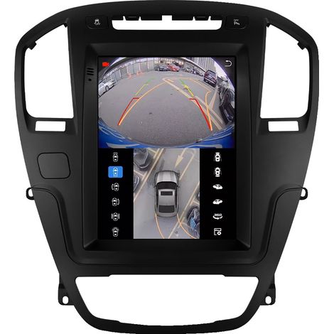 Radio para coche, compatible con smartphones, pantalla táctil, compatible con Opel Insignia y Buick Regal 2008-2013, cámara 360 QS8-8G (1/2)