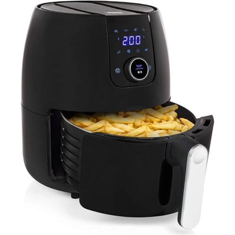 FRIGGITRICE AD ARIA CALDA 4.5 LT PRINCESS XXL 1500W 182025 NERO - GARANZIA ITALIA 2 ANNI - SPEDIZIONE GRATUITA