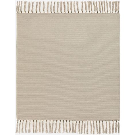 SKLUM Baumwolldecke Narisa Beige Leinen                                  