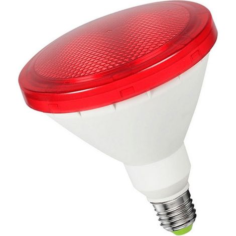 Bombilla Led Par38 Luz Roja 15W IP64 (Exterior) EDM (1/2)