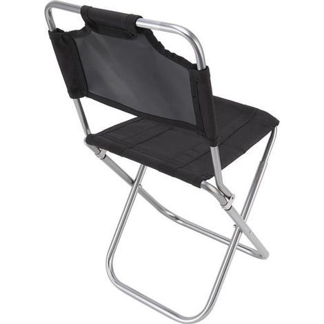 chaise pliante de Camping Chaise Pliante, Structure Stable Résistante à la Déchirure Tabouret de Pêche piscine plancha (1/4)