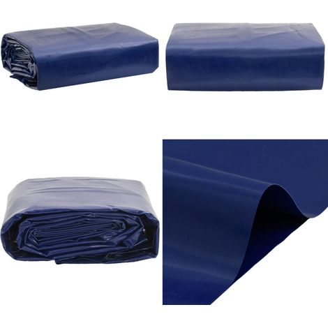 Bâche bleu 3x4 m 600 g/m² - Bâche Imperméable - Bâche De Protection - Bâche Bleue - Bâche Extérieure - Bâche Robuste - Home & Living (1/5)