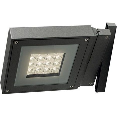 Surface Mounted Spotlight tilt TINA IP65 LED SMD 26W 3300lm(2830lm) CRI90 3000K 30º Antracite