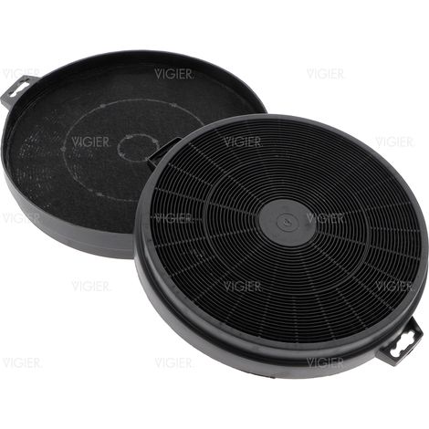 Lot de 2 fIltres à charbon Falmec 212mm 114162 103050102 114162 Falmec