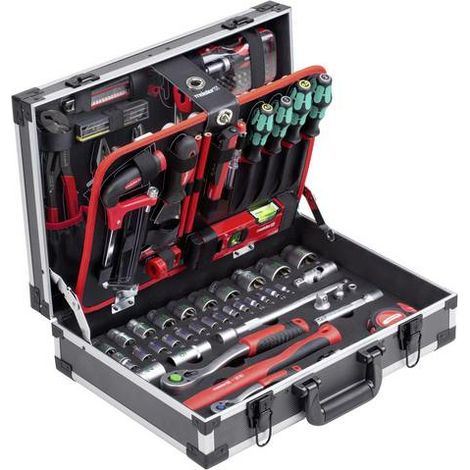 [GEBRAUCHT] B-Ware Meister Werkzeugkoffer Universal 131teilig Knipex Wera Werkzeugkiste Werkzeugset