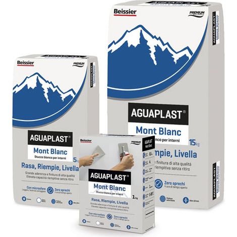 Stucco Mont Blanc bianco Kg. 5