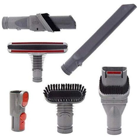 Pièces pour aspirateur V8 V10, connecteur de brosse dure, adaptateur de nettoyage, 6 pièces (1/4)