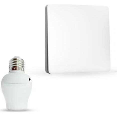 ALOVEZ Kit interrupteur douille E27 sans fil, portée 50m (1/4)