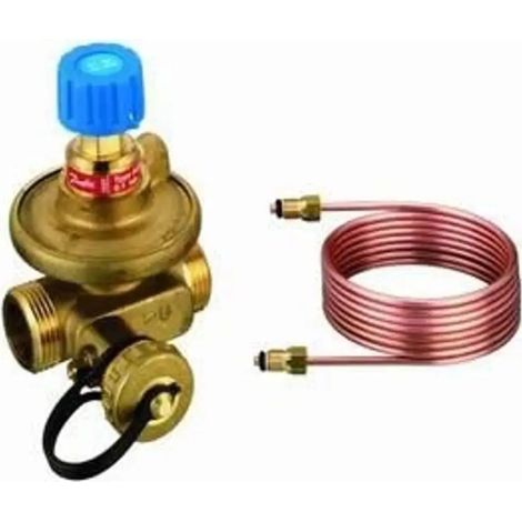 Danfoss Regolatore di pressione differenziale della tubazione ASV-P ASV-P 20, G 1 AG, Valore nominale 0,1 bar, 003L7627