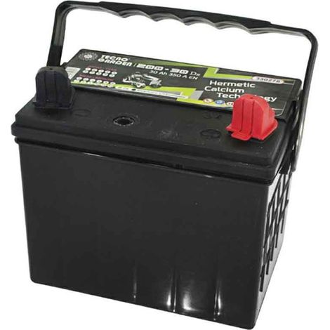 Batteria 30 Ah, Polo Positivo a DX, L. mm 190, P. mm 130, H. mm 190