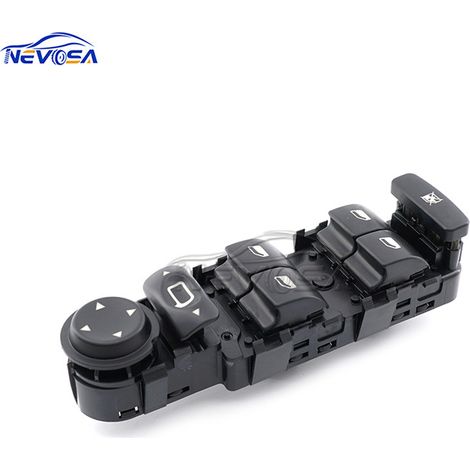 Power window control switch 6554.HA for Citroën C4 and Chevrolet cars. (1/4)