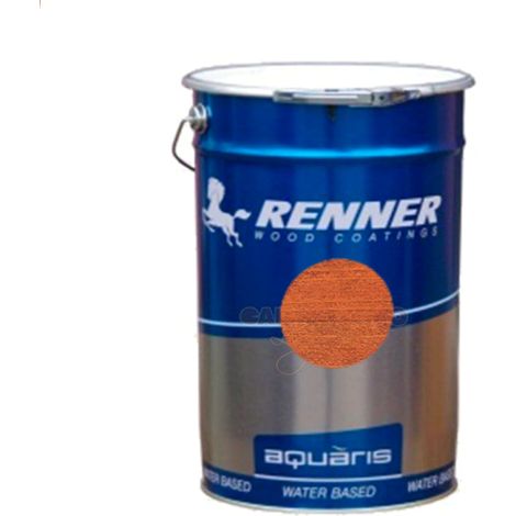 Renner - Impregnante all&aposacqua aquaris per conifere da 5 kg YM-M040- / T10 - Ciliegio (1/5)