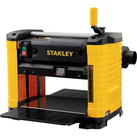 Stanley – Raboteuse à épaisseur STP18QS – 1800 W – Pour bois dur – Moteur puissant pour coupe nette sans éclat (1/5)