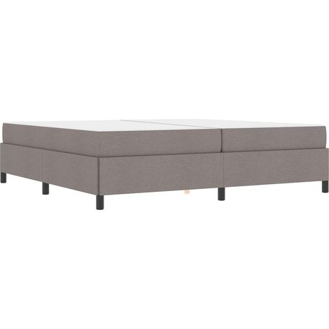 Maison Exclusive - Letto a molle con materasso Talpa 200 x 200 cm Tessuto