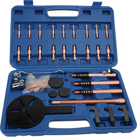 Kit d'extracteurs de roulements : extracteur multifonctionnel à 3 mâchoires en acier au carbone pour le démontage de roulements, avec 3 crochets et des griffes en 6 tailles (1/5)