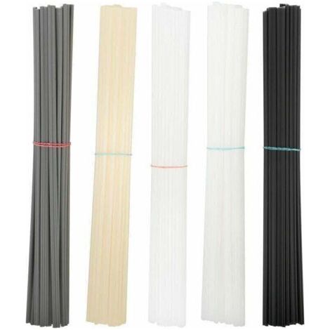 100 pièces baguettes de soudage en plastique ABS/PP/PVC/PE baguettes de soudage pour pare-chocs de voiture pistolet de soudage en plastique/pistolet à air chaud