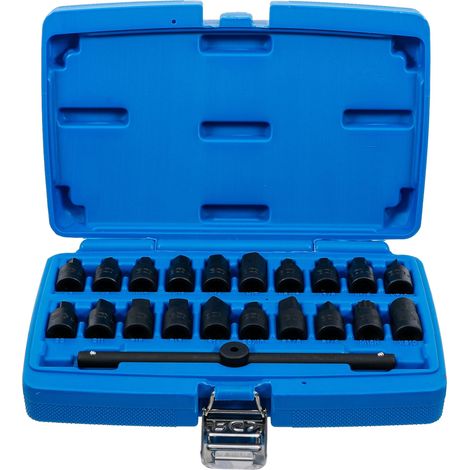 BGS Ölwannen-Spezial-Einsatz-Satz  Antrieb Innenvierkant 10  mm (3/8")  21tlg. - 1014 (1/5)