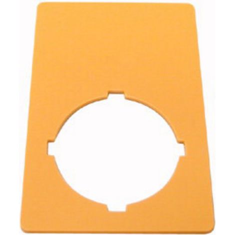 Eaton M22-XZK 216470 Bezeichnungsschild  (B x H) 33 mm x 50 mm unbeschriftet Gelb 1 St.