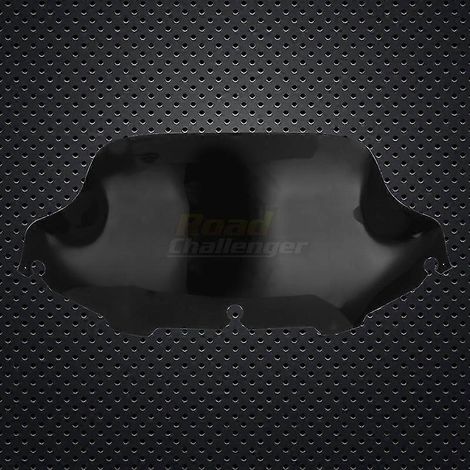 Pare-brise de moto 6'8" pour Harley Electra Street Glide FLHX Touring CVO 1996-2013 (Style 1, noir) (1/5)