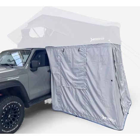 Veranda estensione tenda da tetto auto cabina spogliatoio campeggio Quietent M (1/4)