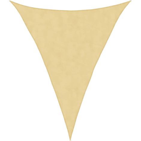 Voile d'ombrage,Voile de parasol,Toile d'ombrage sable 3x4x4 m 100 % polyester oxford CFW95163 (1/5)