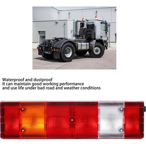 Paraurti posteriore per Mercedes-Benz Actros MP1 MP2 MP3 - Alloggiamento senza lampadina in ABS/PC resistente (1/5)