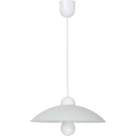 Suspension cuisine Cupola blanche E27 60W Ø32cm Rabalux (1/5)