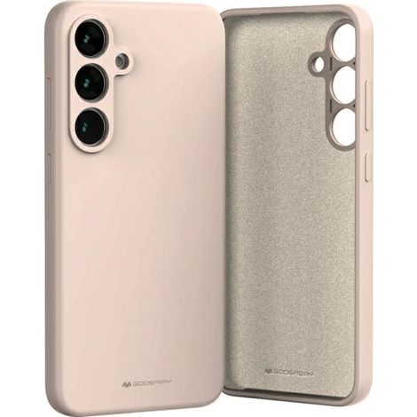 Silicone Mercury Samsung S24 FE S721 rosa sabbia