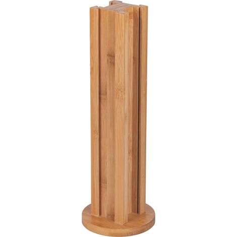 PORTA CAPSULE CAFFE IN BAMBOO D.11X32,5CM (1/4)