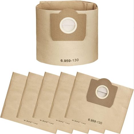 Accesorios FRONT para aspiradoras Kärcher WD3 NT20 NT25 MV1 MV3, bolsas para polvo, función de barrido automático y limpieza del hogar (juego de 12 piezas) (1/4)
