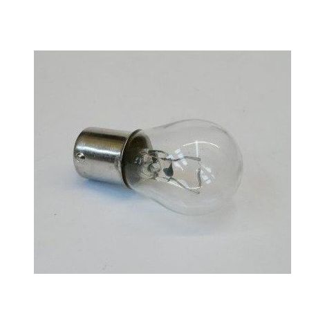 Ampoule automobile spherique S25 culot Ba15S 12V 21W Clair Ø 25X47mm Bailey
