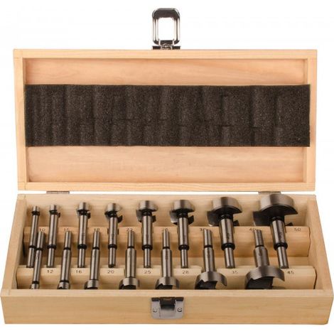 Projahn Forstnerbohrer Kassette ECO 15-teilig 10-50 mm 33002-1 (1/2)