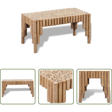 Bambou tropical - Table basse Bambou (1/5)