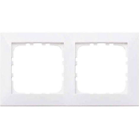 Rahmen zwei Elemente Serie Iota White GSC 103500020