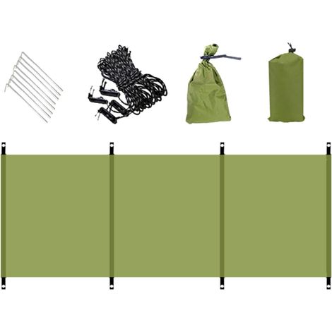 Panneau brise-vent de type lourd résistant au vent pour la randonnée et l'alpinisme - 70 cm de large - Pare-vent pliable pour camping (1/5)