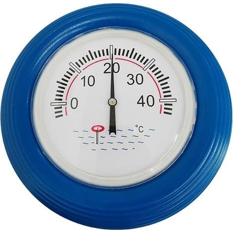 Thermomètre pour Aquarium, thermomètre pour Baignoire et Piscine, thermomètre à Plaque Flottante Circulaire (1/5)